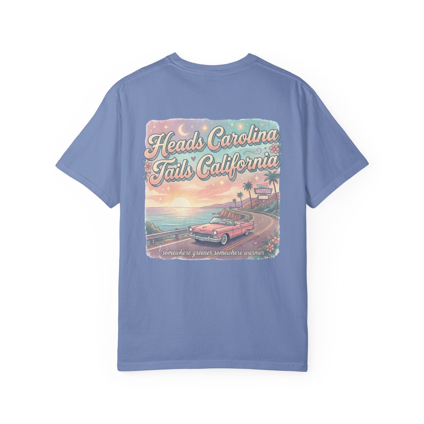 Heads Carolina Tails California T-shirt