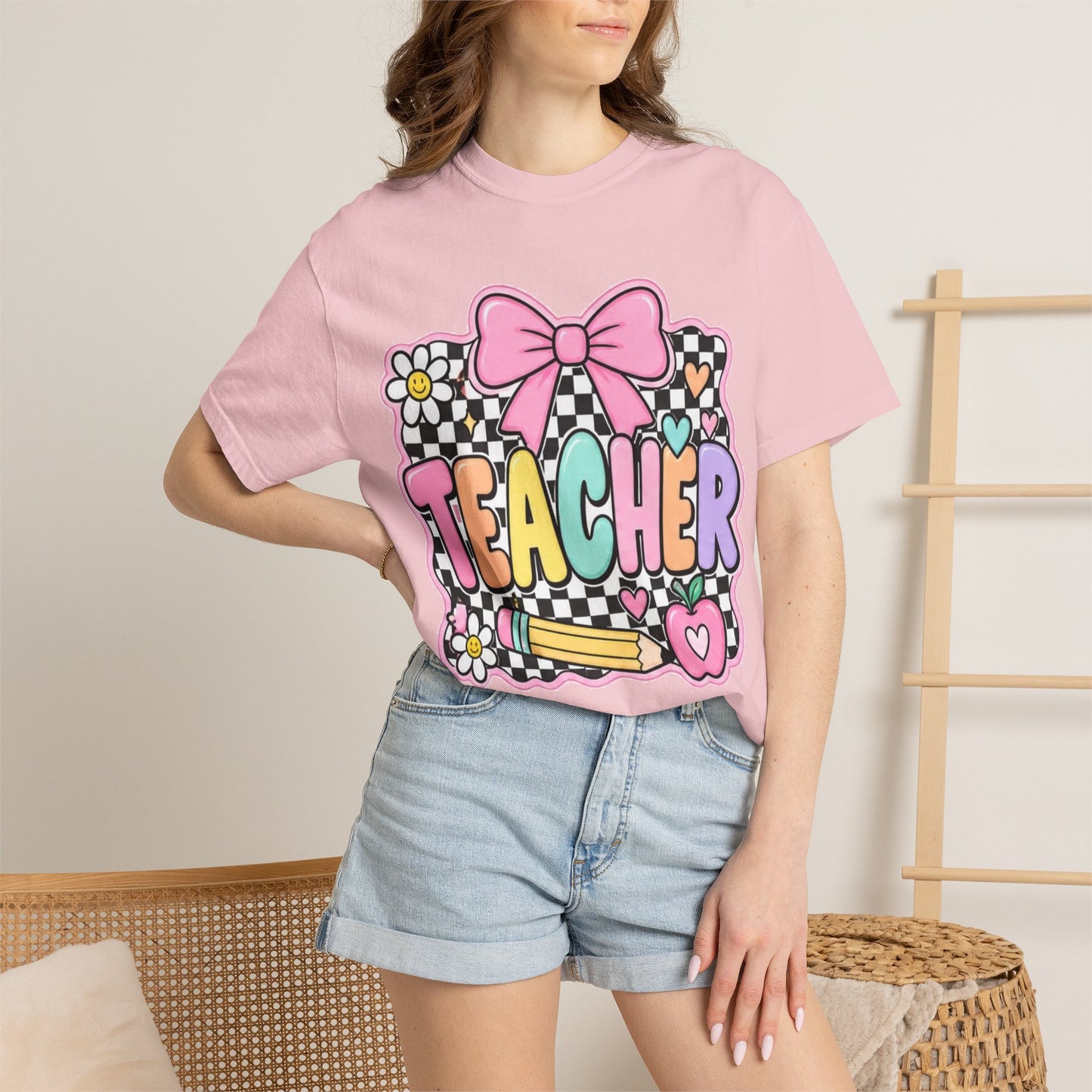 Retro Teacher T-shirt