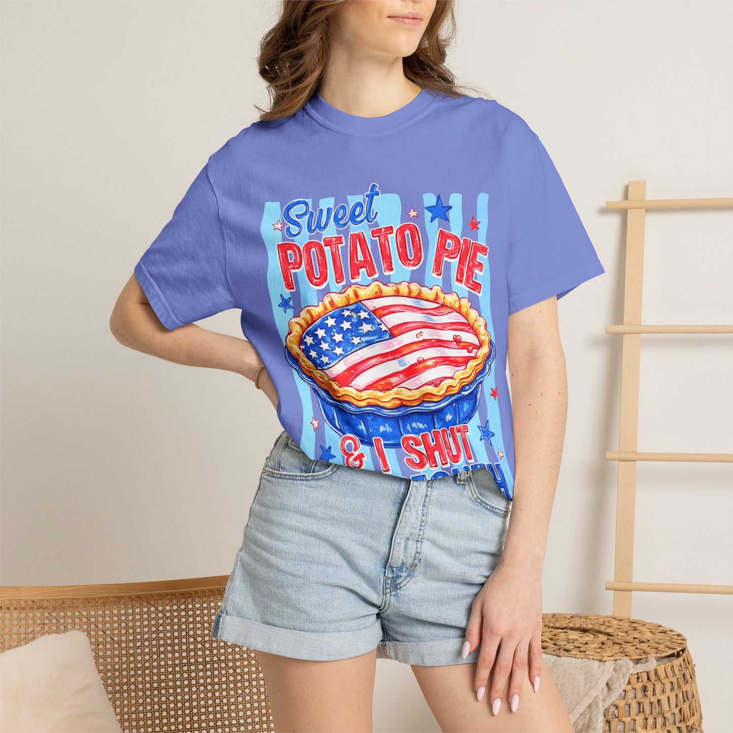 Red, White & Shut My Mouth T-shirt