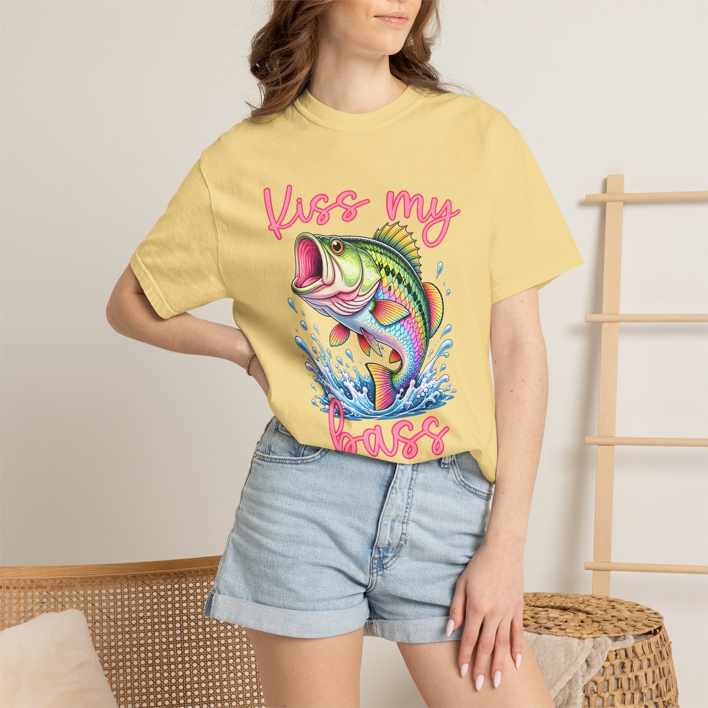 Rainbow Bass Fish T-shirt