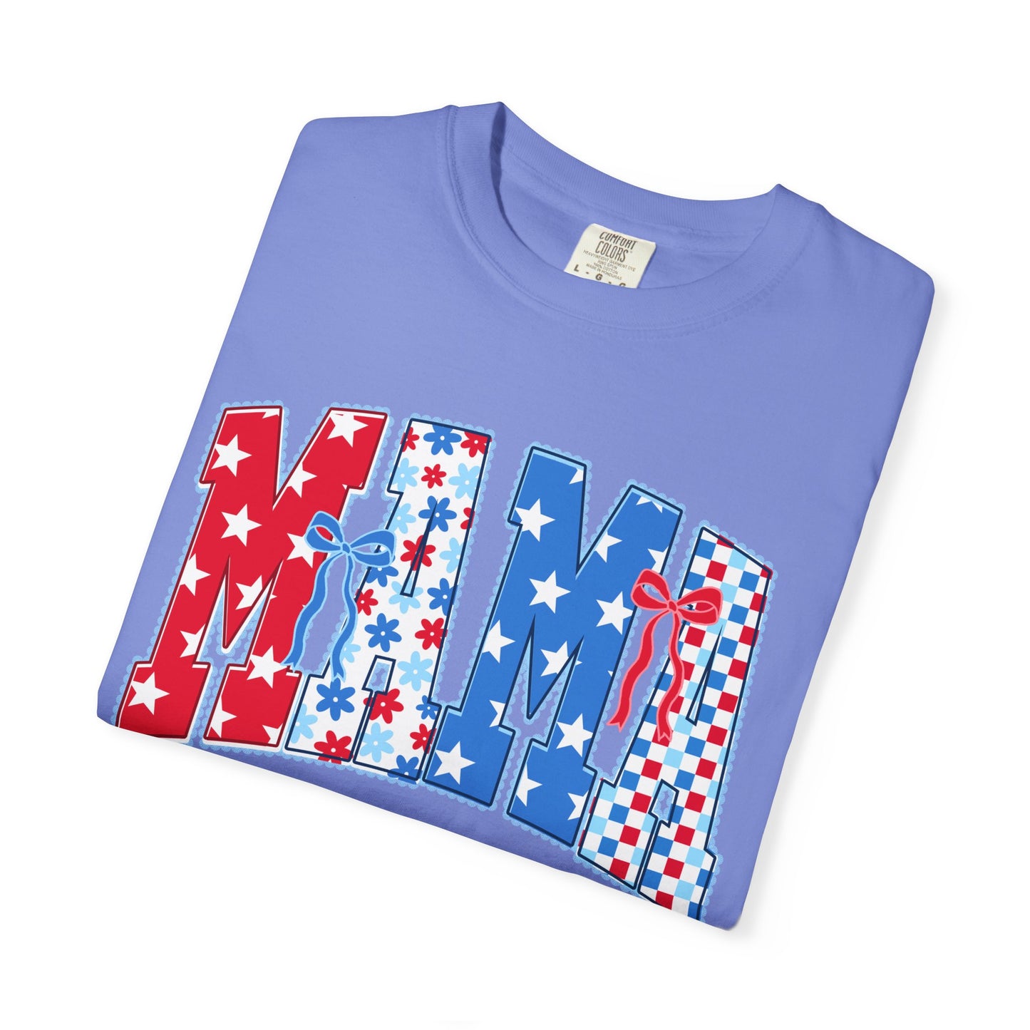Red, White & Blue Mama T-shirt
