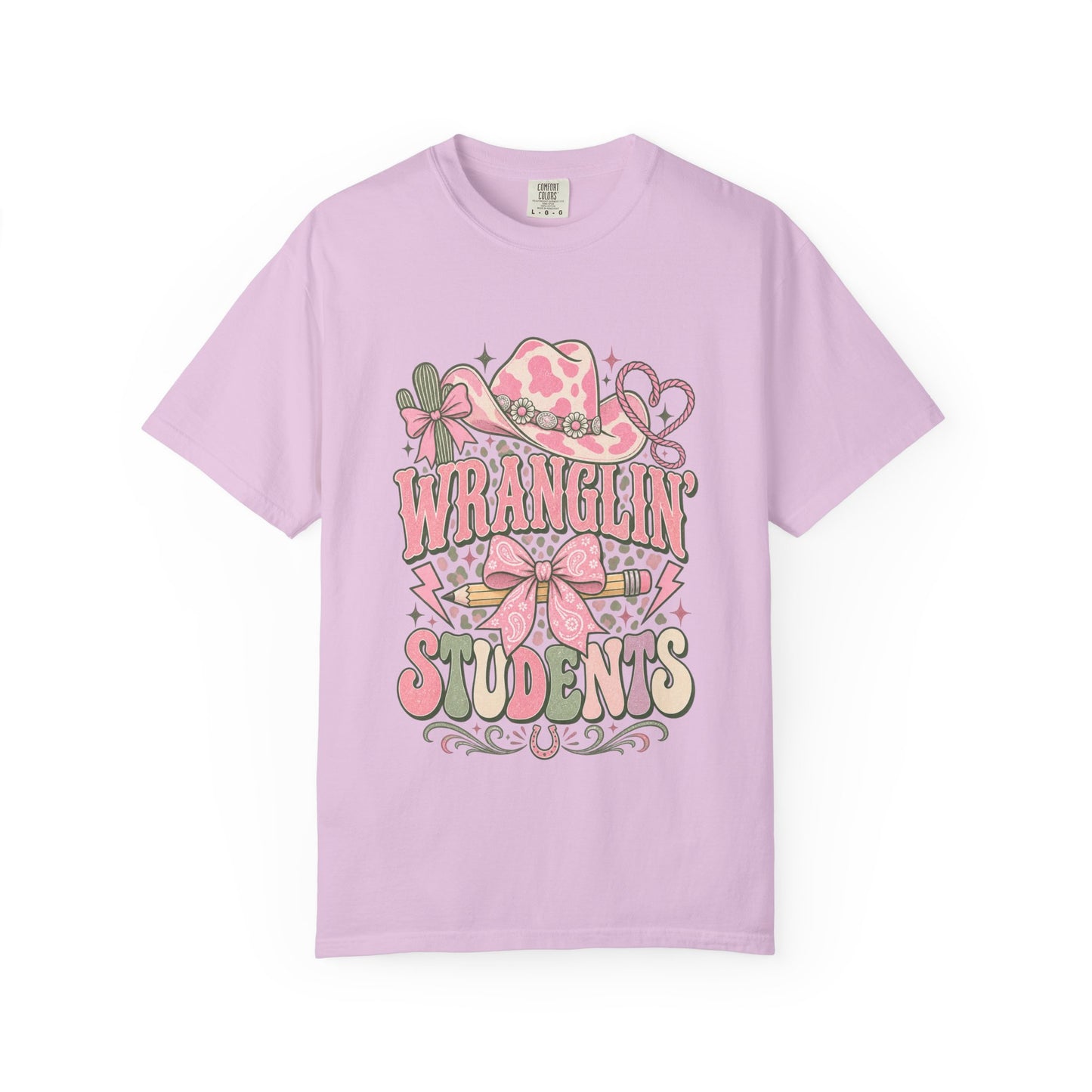 Wranglin’ Students Retro Western T-shirt