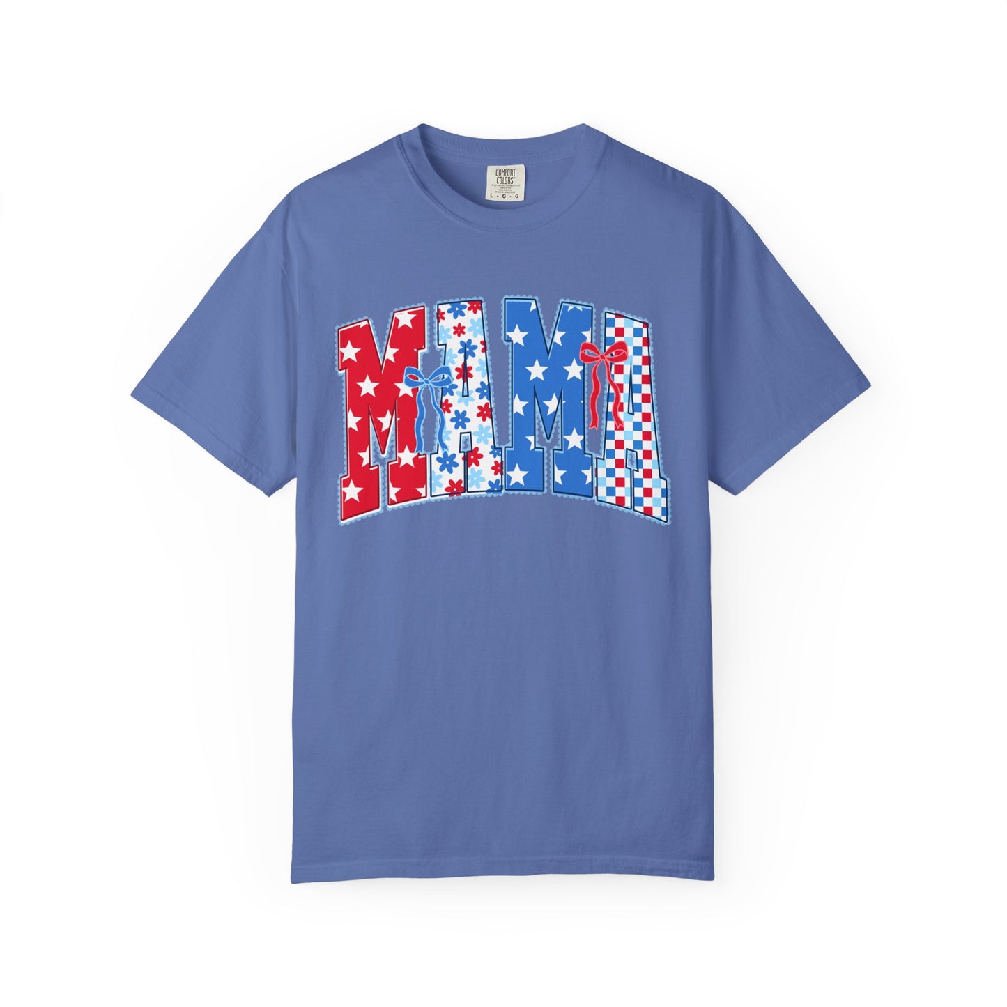 Red, White & Blue Mama T-shirt