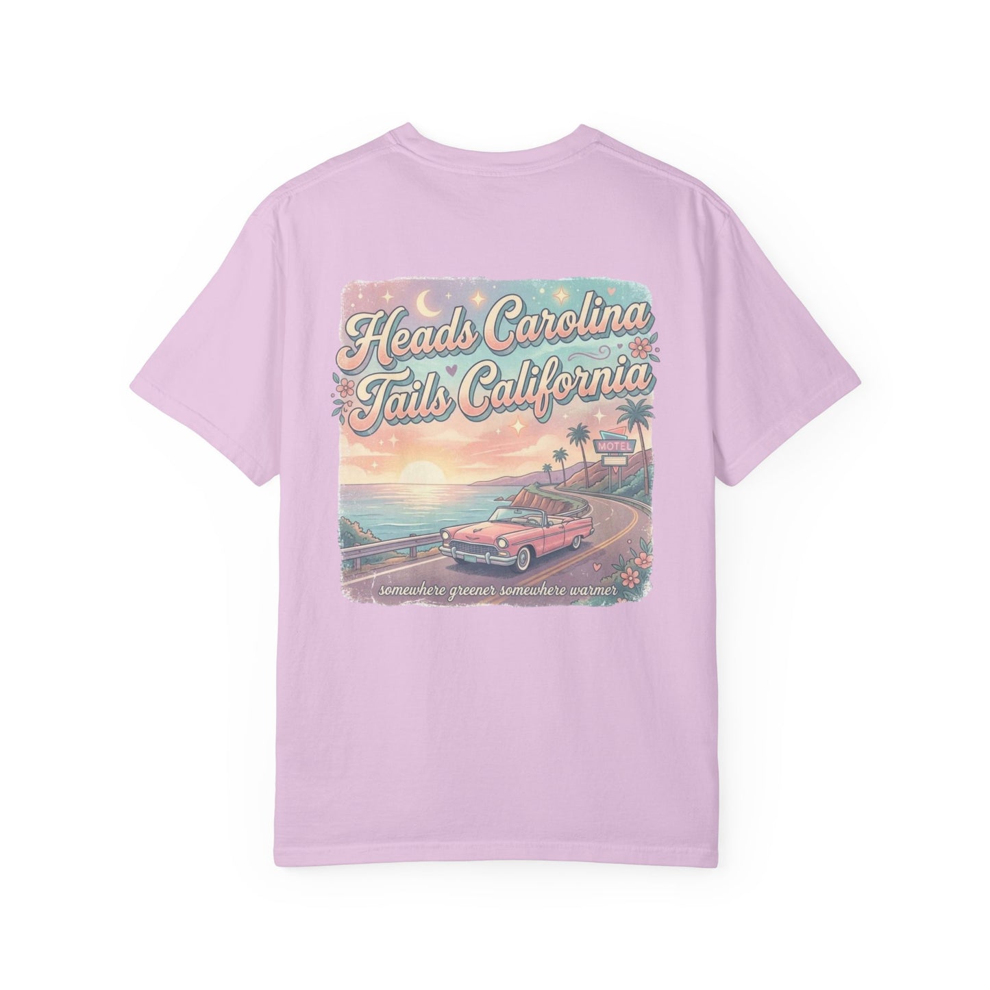 Heads Carolina Tails California T-shirt