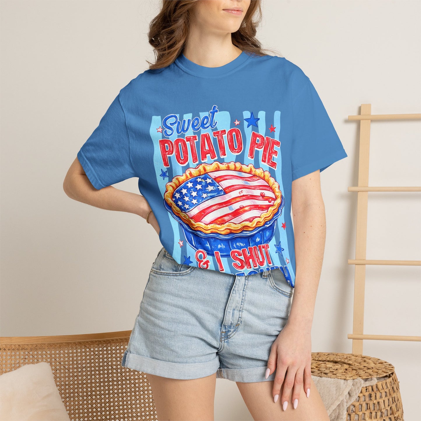 Red, White & Shut My Mouth T-shirt