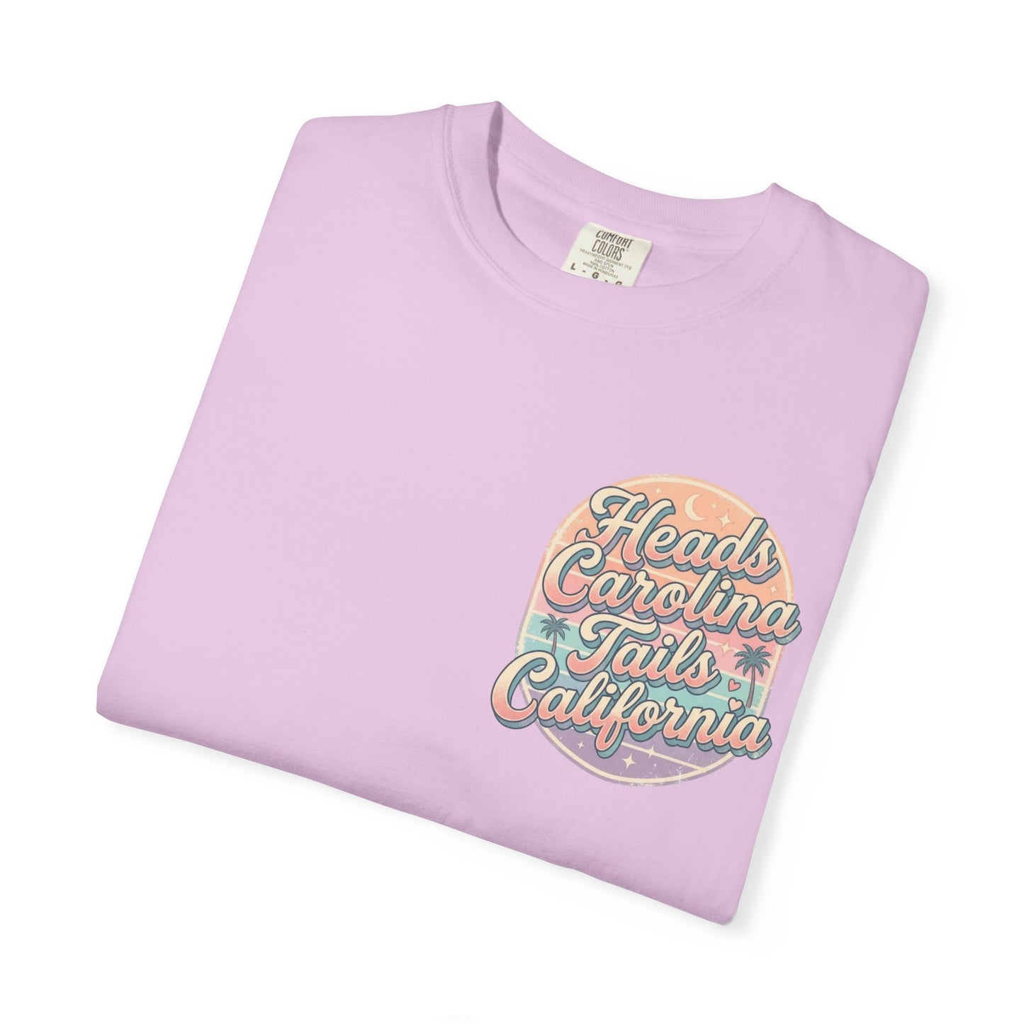 Heads Carolina Tails California T-shirt