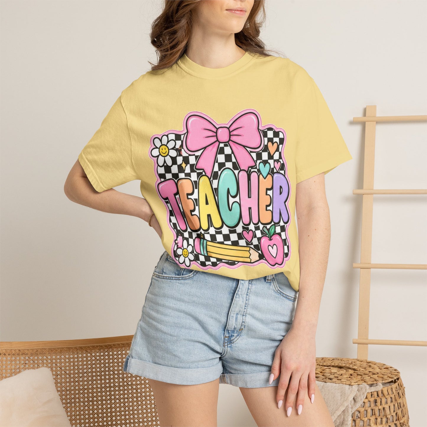 Retro Teacher T-shirt