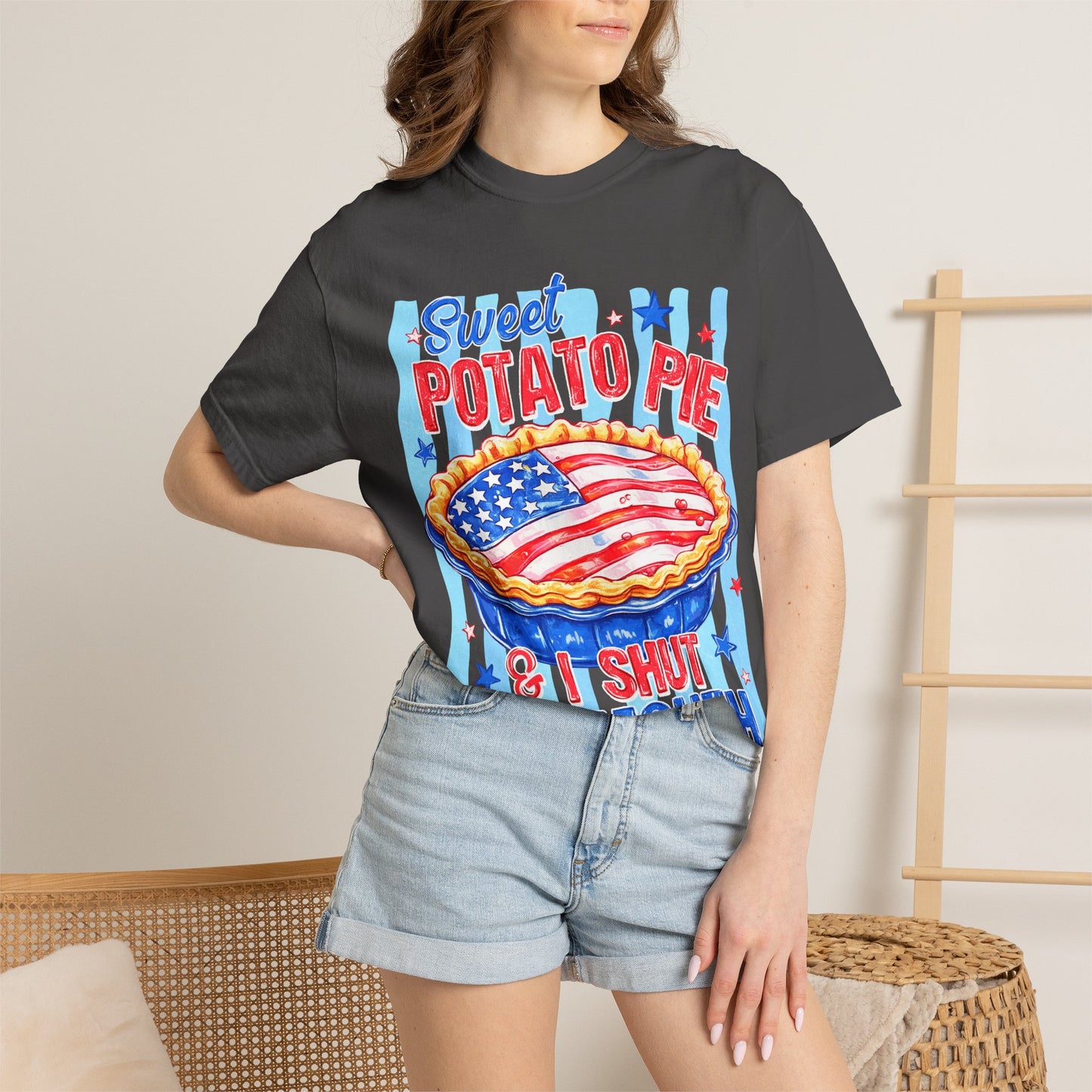Red, White & Shut My Mouth T-shirt