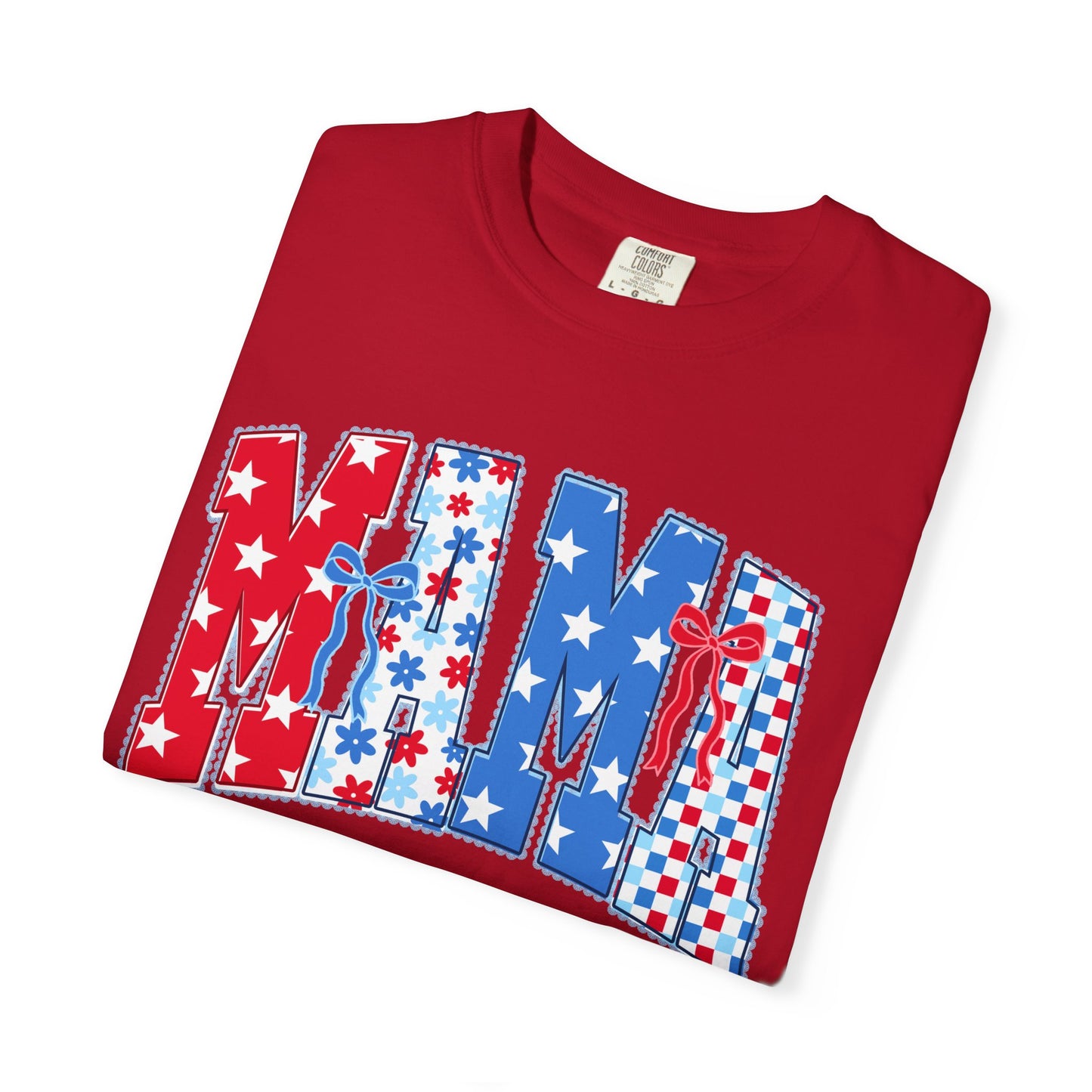 Red, White & Blue Mama T-shirt