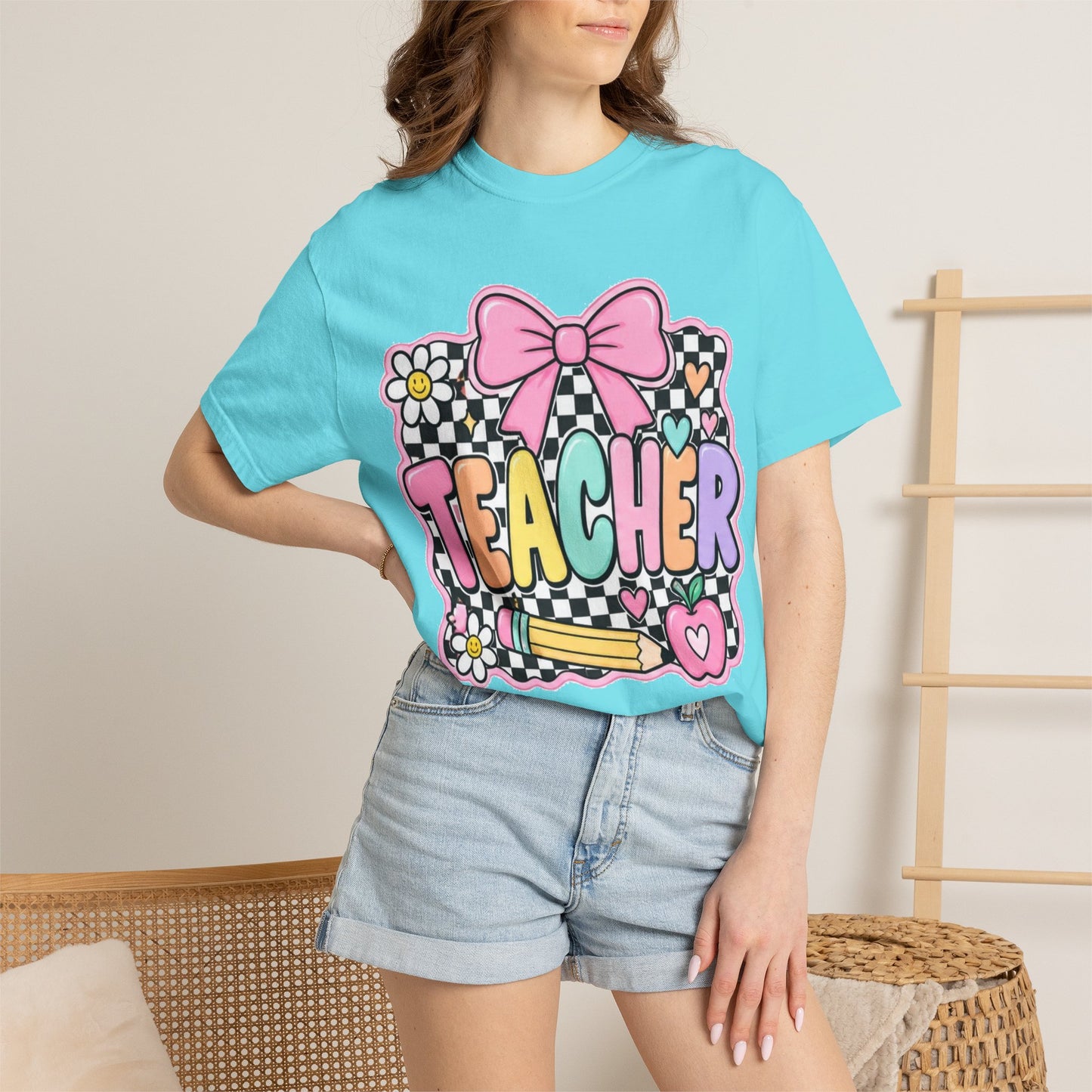 Retro Teacher T-shirt