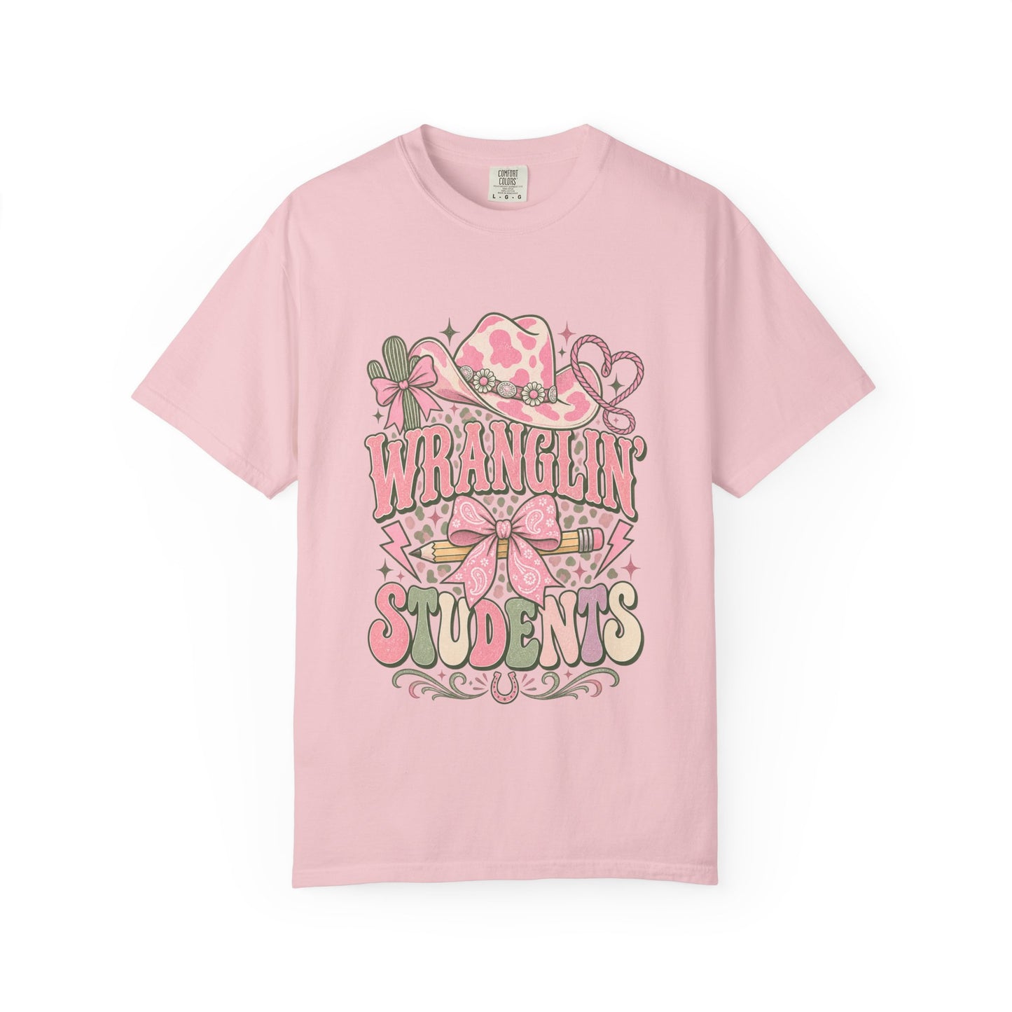 Wranglin’ Students Retro Western T-shirt