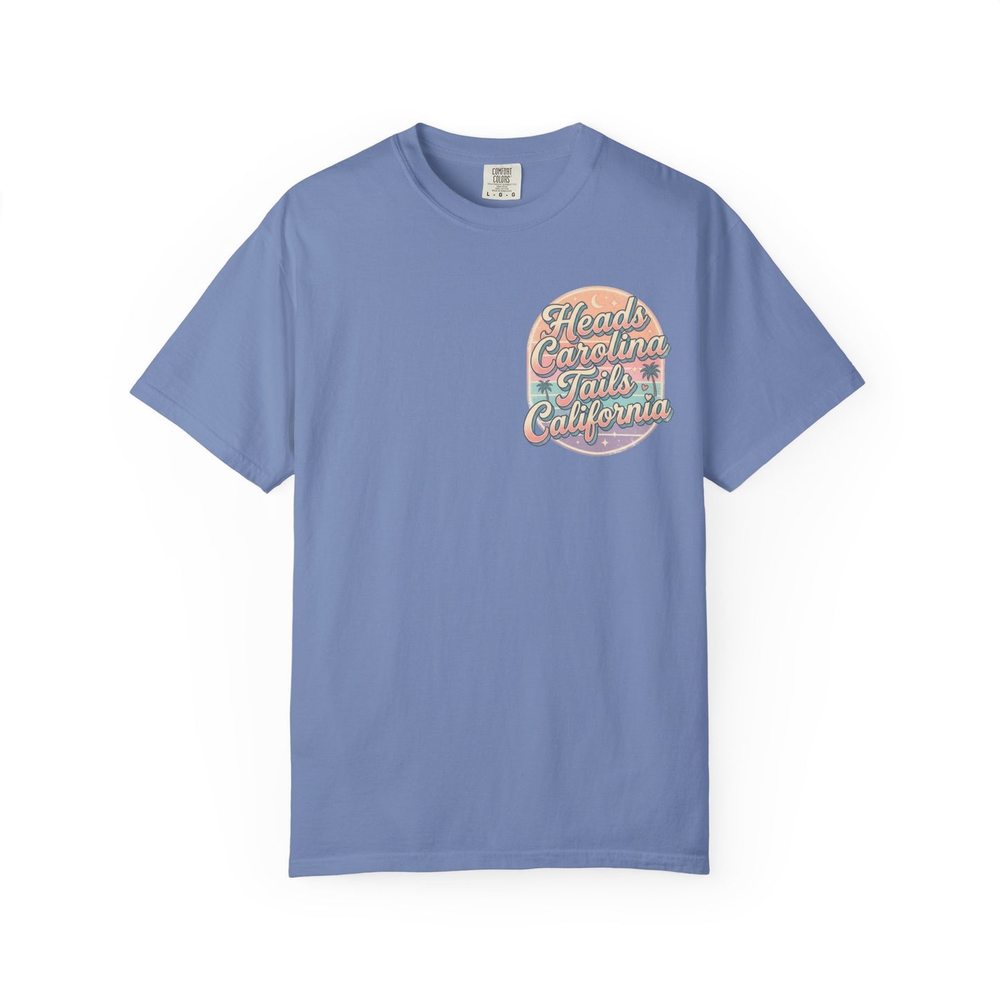 Heads Carolina Tails California T-shirt