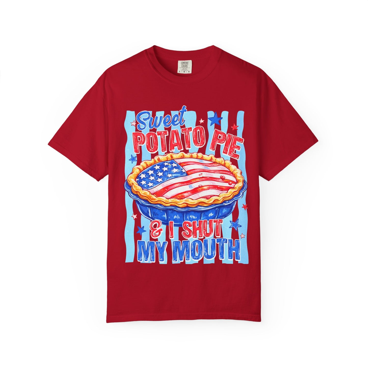 Red, White & Shut My Mouth T-shirt