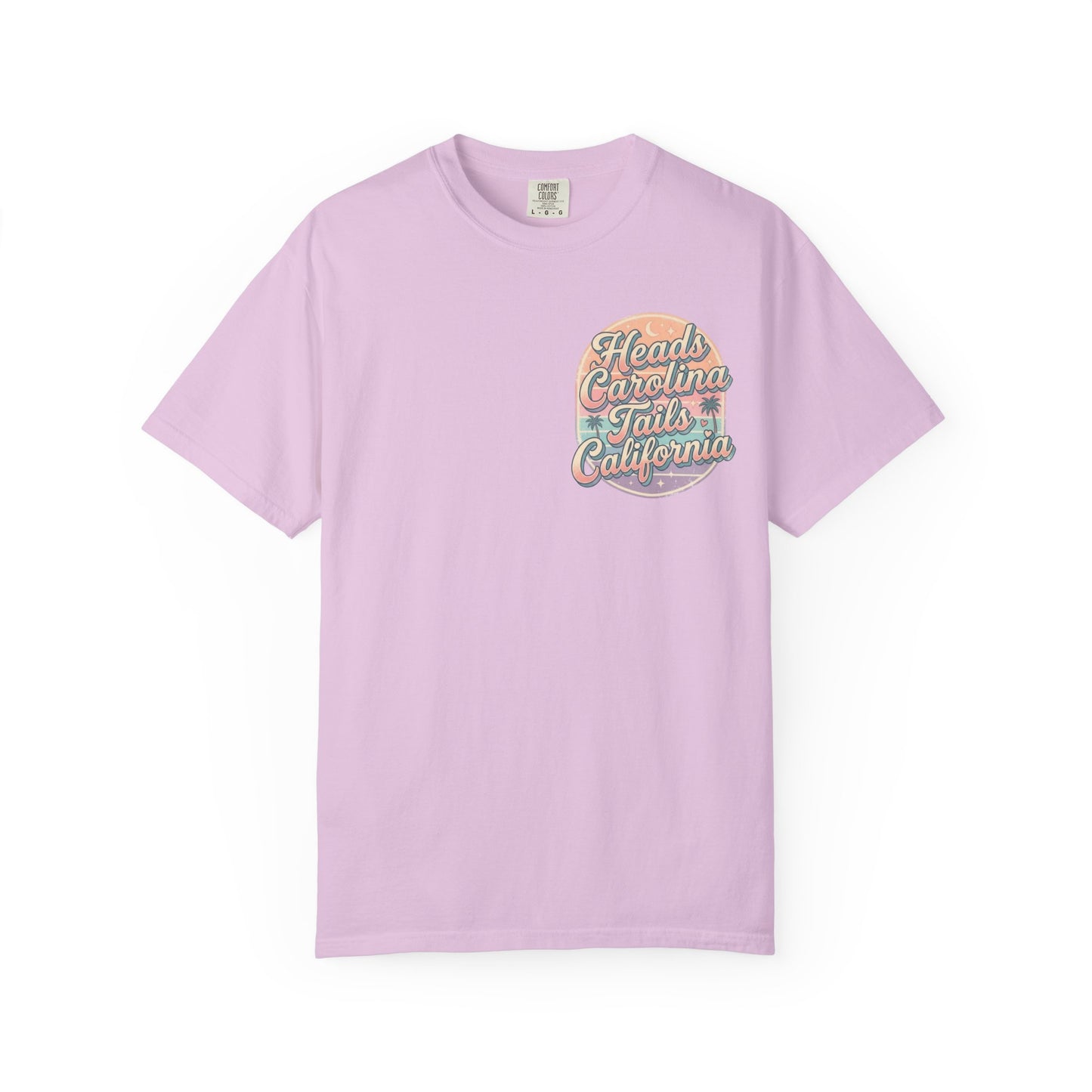 Heads Carolina Tails California T-shirt
